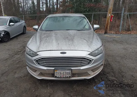 2018 Ford Fusion Se из США, поврежденный, VIN 3FA6P0HD1JR183882